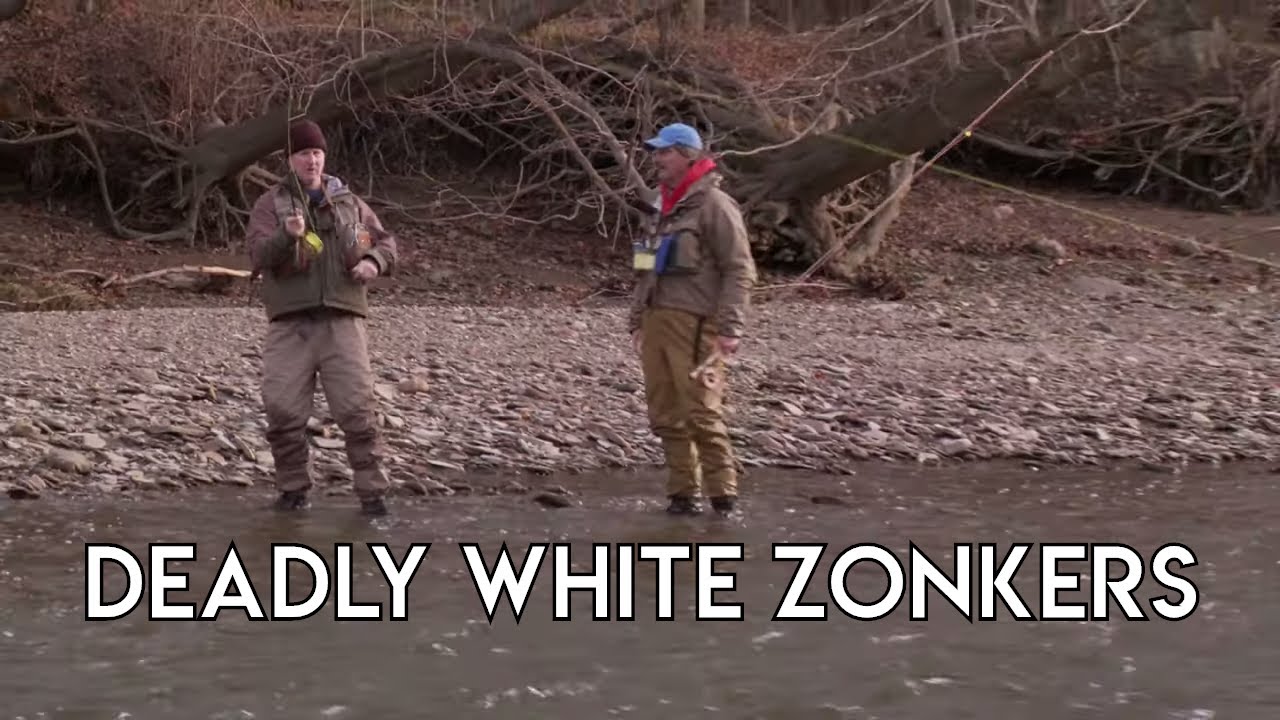 Using Deadly White Zonkers for Trout & Steelhead - The New Fly Fisher