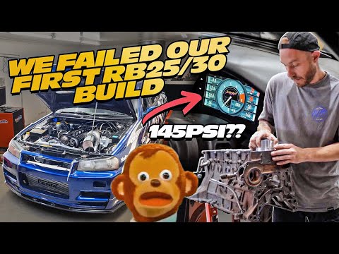 R34 Skyline RB30DET Swap