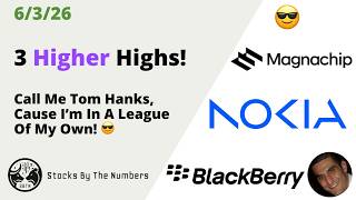 $BB $NOK $MX All Continuing To Hit Higher Highs!! 😎 #legendstatus