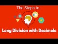 Dividing Decimals and Long Division