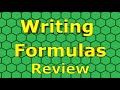 Naming and Formulas of Compounds