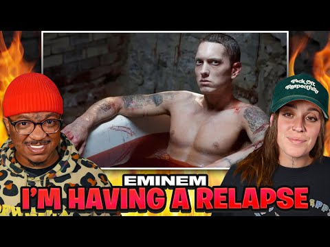 THE RHYME SCHEMES!!! | Eminem - I'm Having A Relapse | Reaction