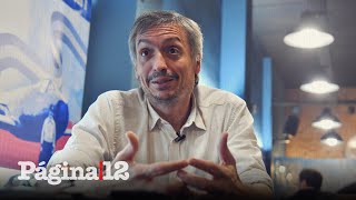🎙 El diputado de Unión por la Patria, Máximo Kirchner, en diálogo con Página/12
