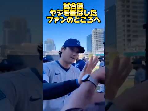 【④超リアル】大谷翔平にヤジを飛ばしたパドレスファンのおっちゃん