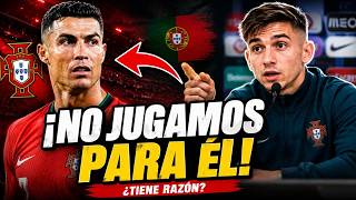 😳 Compañero de Cristiano rompe el silencio: "No jugamos para él"