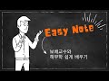 손목과 근육의 이해