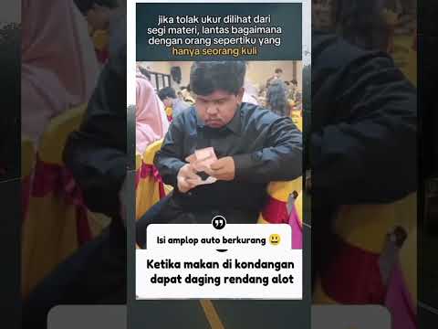 ketika kondangan dapat daging alot