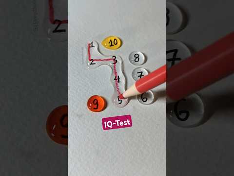 Một đường thẳng nối từ 1 đến 10 #shorts