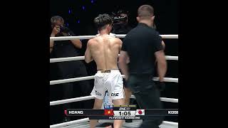 吉田 晄成🇯🇵が圧巻のKO勝利でONE4️⃣連勝🔥