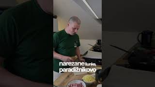 Pica rolce s šunko po veliki noči 😜.                      #pizza #dfoodfamily #recipe #fyp