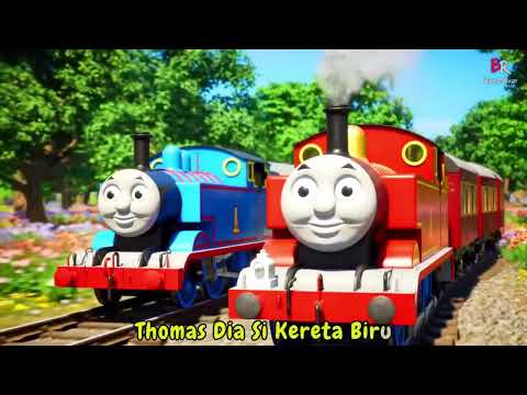 Dia Si Kereta Biru (KERETA THOMAS) Lagu Anak