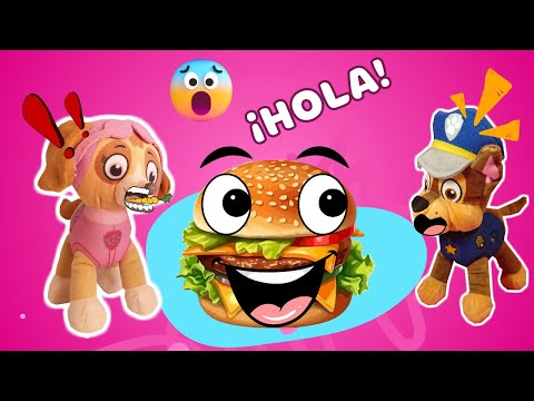 ¡LA COMIDA HABLA! 🍕 La EXTRAÑA CITA de Chase y Skye de la Patrulla Canina