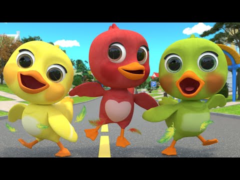 5 Little Colorful Ducklings + MORE Learn Numbers Nursery Rhymes & Kids Songs