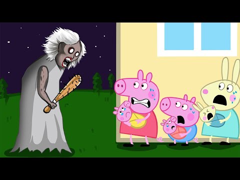 Peppa Pig vs Granny Zombie At Abandoned! What Happened To Peppa Family?? | Peppa Pig Funny Animation