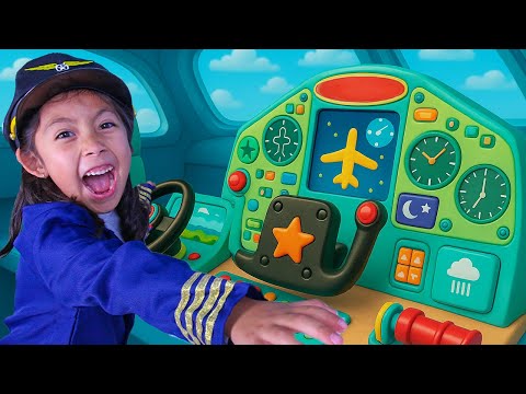 Maddie the Pilot Adventure in the Sky with Thor & Loki