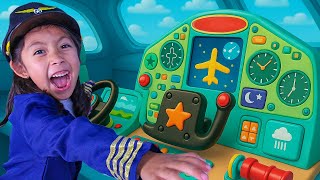 Maddie the Pilot Adventure in the Sky with Thor & Loki