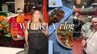 weekly vlog...chill days at home, early birthday shopping, out with friends & love life tea