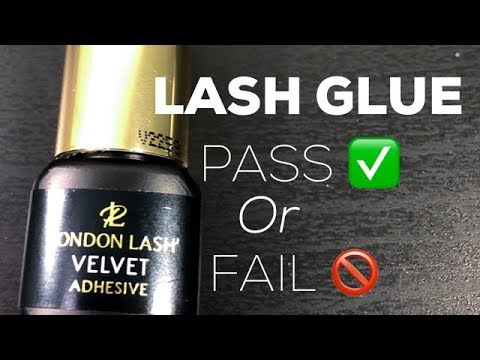 LONDON LASH PRO EYELASH EXTENSION GLUE REVIEW