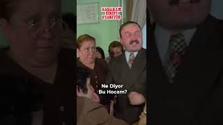 Ne Diyor Bu Hocam? #hababamsınıfı #kemalsunal #adilenaşit #münirözkul #halitakçatepe #yerlifilm