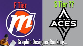 Graphic Designer Ranks WNBA Team Logos!!