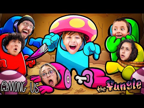 Among Us: Sussy FUNGLE Family (FGTeeV 6 Player Gameplay)