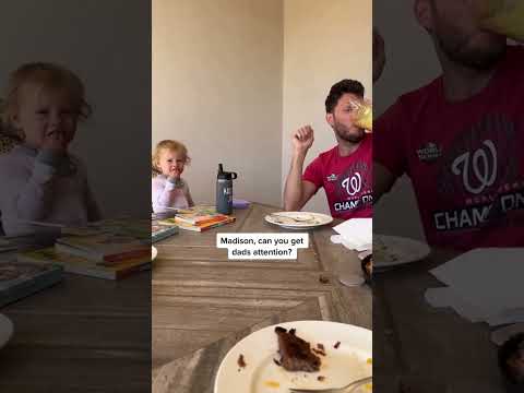 Hearing daughter learns ASL for Deaf dad part 2