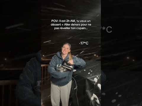 Twitch: Cocottee_😂 #shorts #drole #funny #pov #cocotte #qc #tempete #neige #montreal