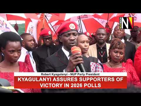 Kyagulanyi assures supporters of victory in 2026 polls