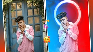 Ring Light Dual Tone Photo Editing | Ring Light Glowing Photo Editing in Picsart | Photo Editing