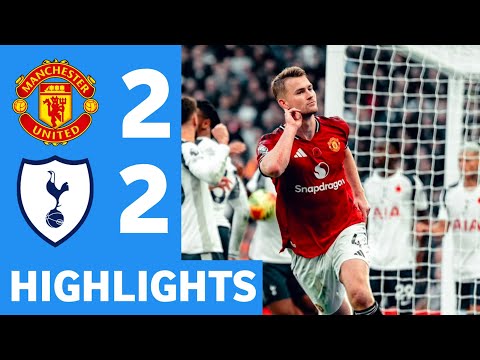 Manchester United vs Tottenham 2-2 Highlights | Premier League 2025/2026