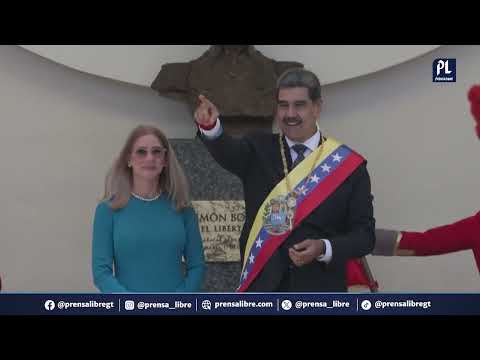 Maduro asume tercer mandato en Venezuela, oposición denuncia "golpe de Estado"