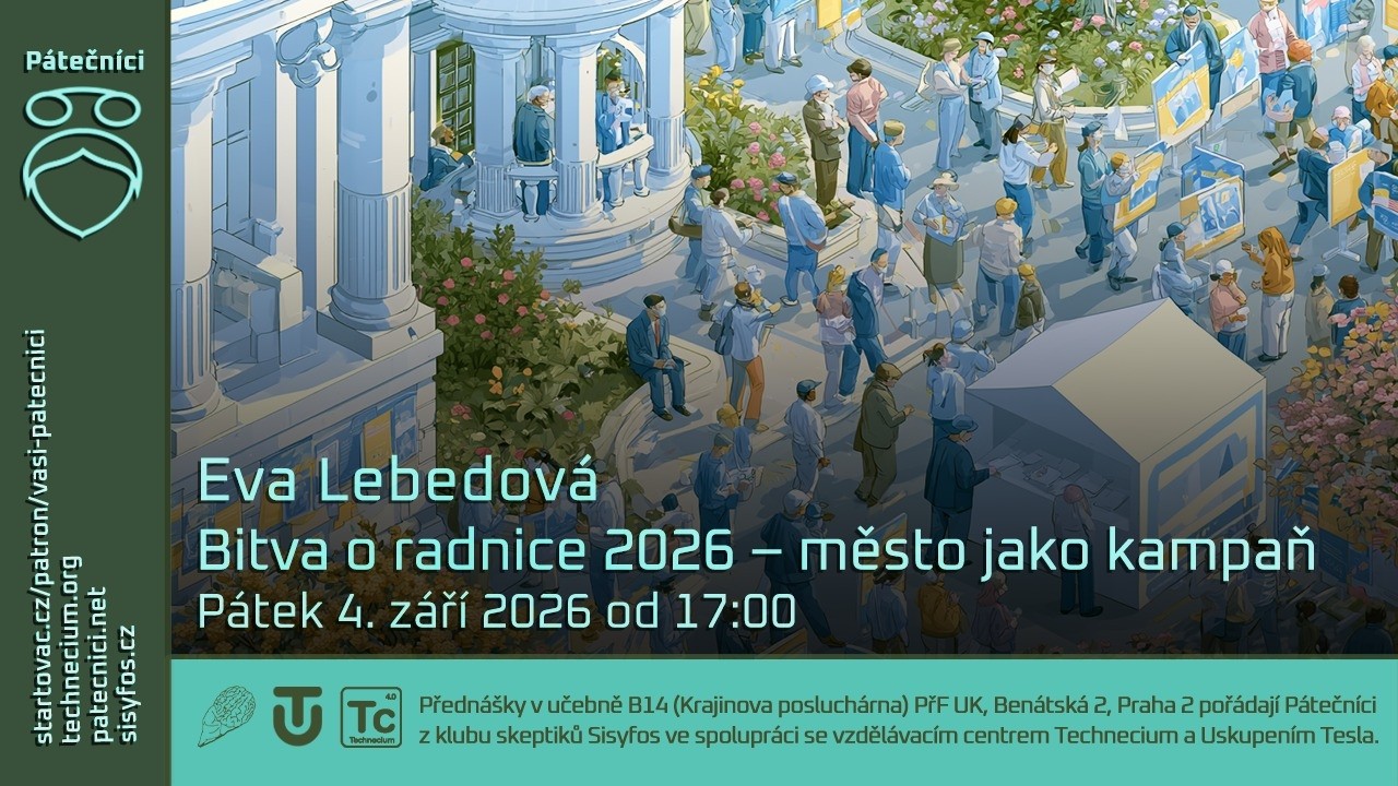 4. září 2026: Eva Lebedová – Bitva o radnice 2026 – město jako kampaň