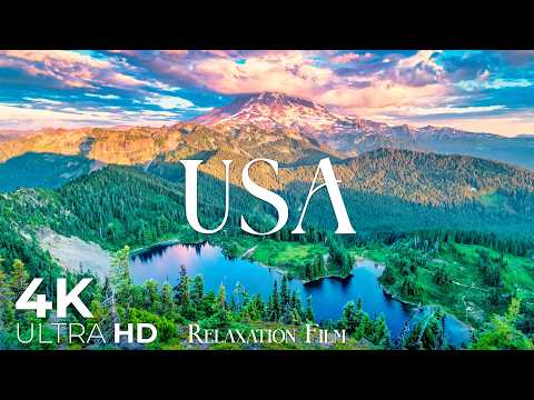 The Land of the American Dream - USA 4K | Original Relaxation Film Ultra HD