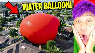 GIANT WATER BALLOON DESTROYS A CITY!? (LANKYBOX REACTION!)
