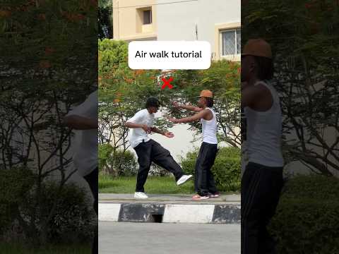 Air walk tutorial ✅ #funk  #remix #airwalk #tutorial #dance #shortsfyp #slickback