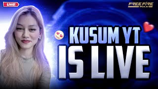 🔴LIVE 🔴KUSUM YT IS BACK 💖 - BR RANK WITH @-ABHISHEK_YT  💖💖