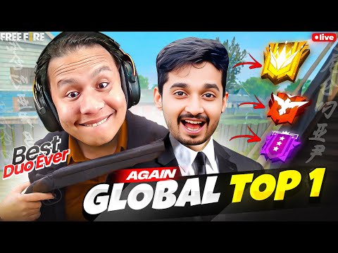 Tgr Singh Suvo Back With @TondeGamer & Full Fun *Day 10* Grandmaster Pushing #shortsfeed #freefire