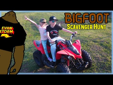 Bigfoot Scavenger Hunt Challenge: Finding A Toy Monster Truck Playset