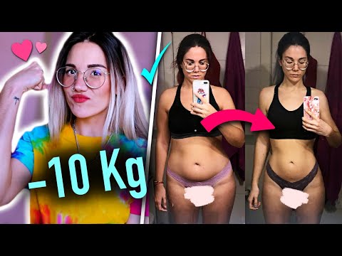 ASÍ PERDÍ 10Kg!! 💪🏻 MI CAMBIO FÍSICO en 3 meses | Carla Laubalo