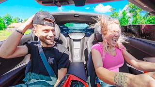 Letting Family Drive FAST Twin-Turbo Corvette!!