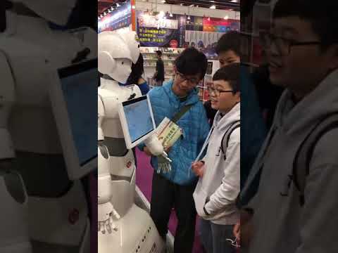 臺北國際書展7_機器人體驗13-2-2019 - YouTube