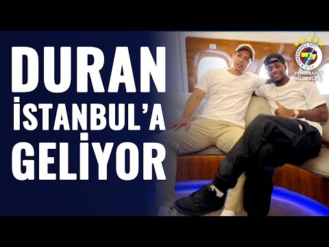 Fenerbahçe'nin Yeni Transferi Jhon Duran İstanbul Yolunda! İşte Uçağın Takip Görüntüleri