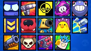 All New Profile Icons & Pins - Brawl Stars Update