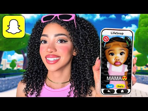 I Adopted REALISTIC KIDS On Roblox SNAPCHAT…