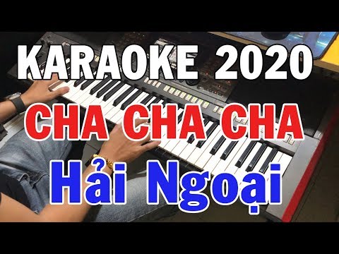 Karaoke Liên Khúc Cha Cha Cha Hải Ngoại 2020 | Nhạc Sống Karaoke Các Bụi Cuộc Đời | Trọng Hiếu