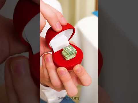 How not to RUIN your WEDDING DAY?? Origami Ring! ๐ฐ๐