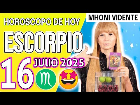 ESCORPIO ♏ ESTO ES DE INFARTO❗️😱PROXIMAS 48 HORAS⏳🔮HOROSCOPO De Hoy 16 De JULIO 2025  Mhoni Vidente