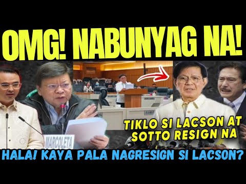 HALA! SENADO NA-SH0CKED! 0MG! NABUNYAG NA! PAGBIBITIW NI LACSON?! HA! SOTTO NAGBUHAT NG BANGKO!