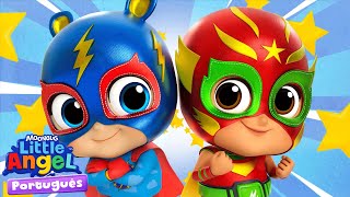 ⭐ NOVO ⭐ Somos Herois ! 🦸Little Angel Brasil | Músicas Infantis em Português