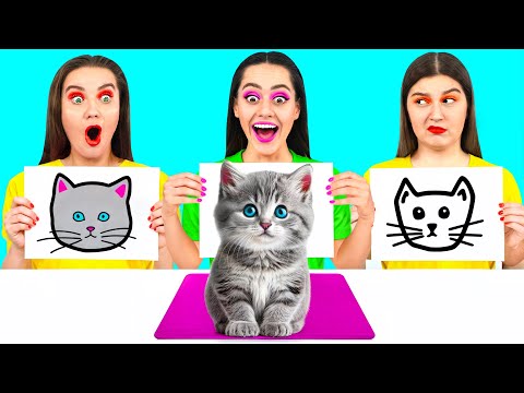 Who Draws it Better Take The Prize | Funny Drawing Tricks by TeenChallenge